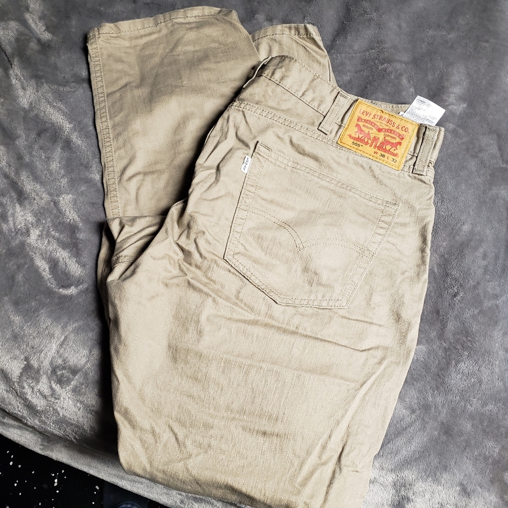 Levi's 505 38x32" Khaki Pants